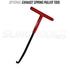 2015-2019 Polaris Slingshot Cat-Back Ceramic Coated Dual Rear Exit Touring Exhaust System