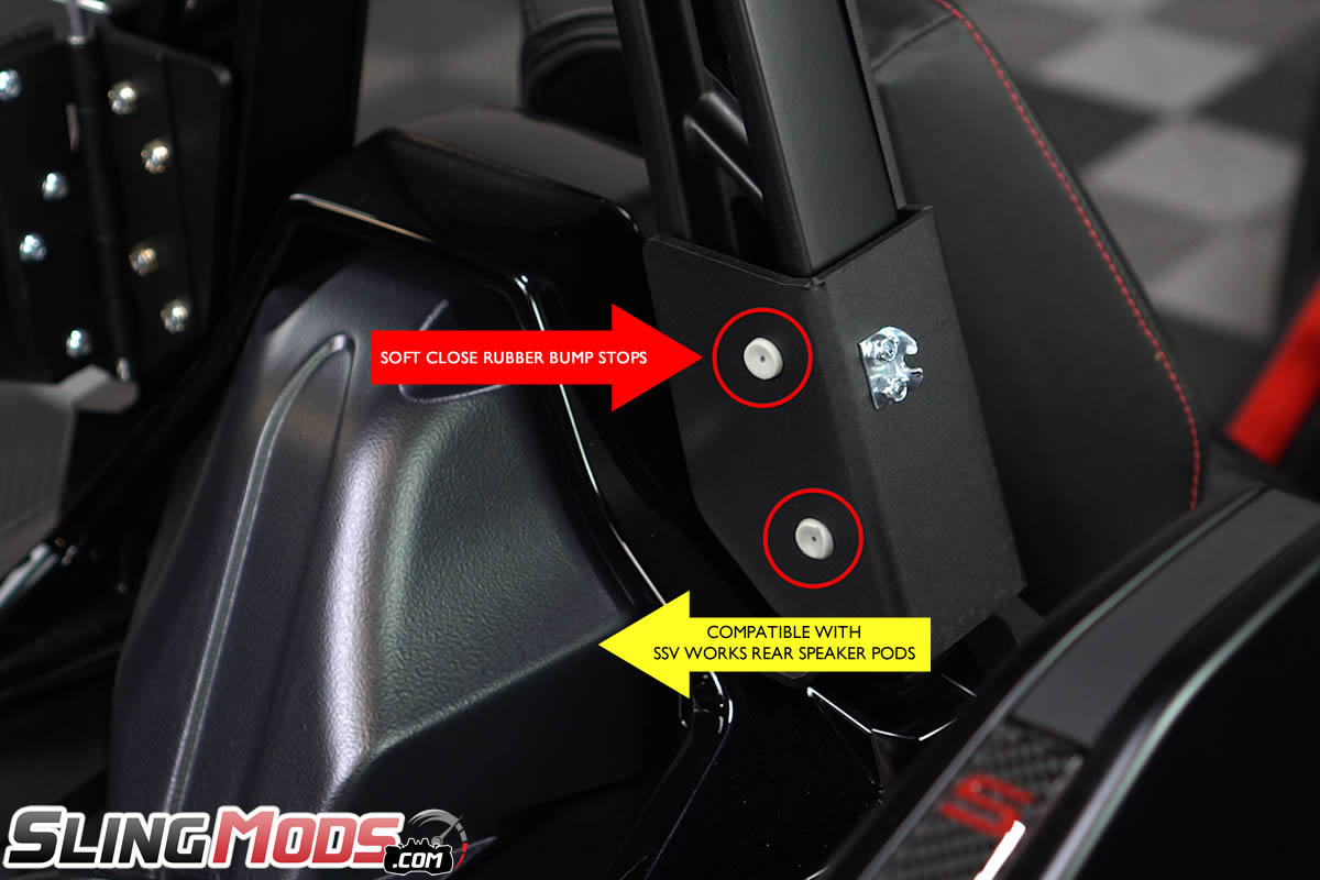 2017+ Polaris Slingshot Aluminum Luggage Racks