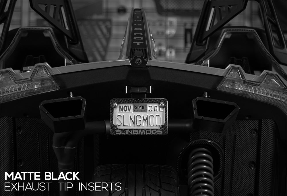 2015-2019 Polaris Slingshot Cat-Back Ceramic Coated Dual Rear Exit Sport Exhaust System