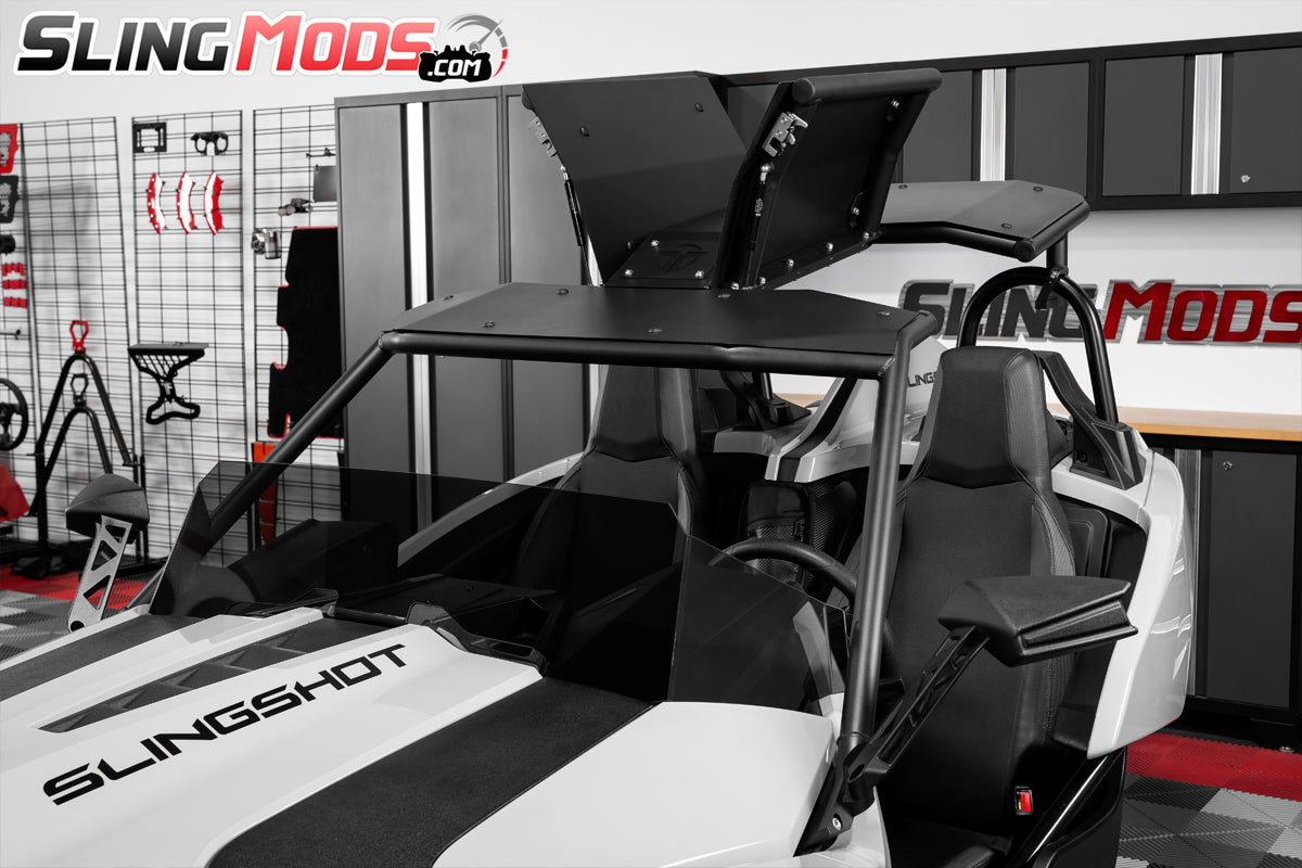 Polaris Slingshot Raptor Roof Top System + Motorized Wing Conversion Kit