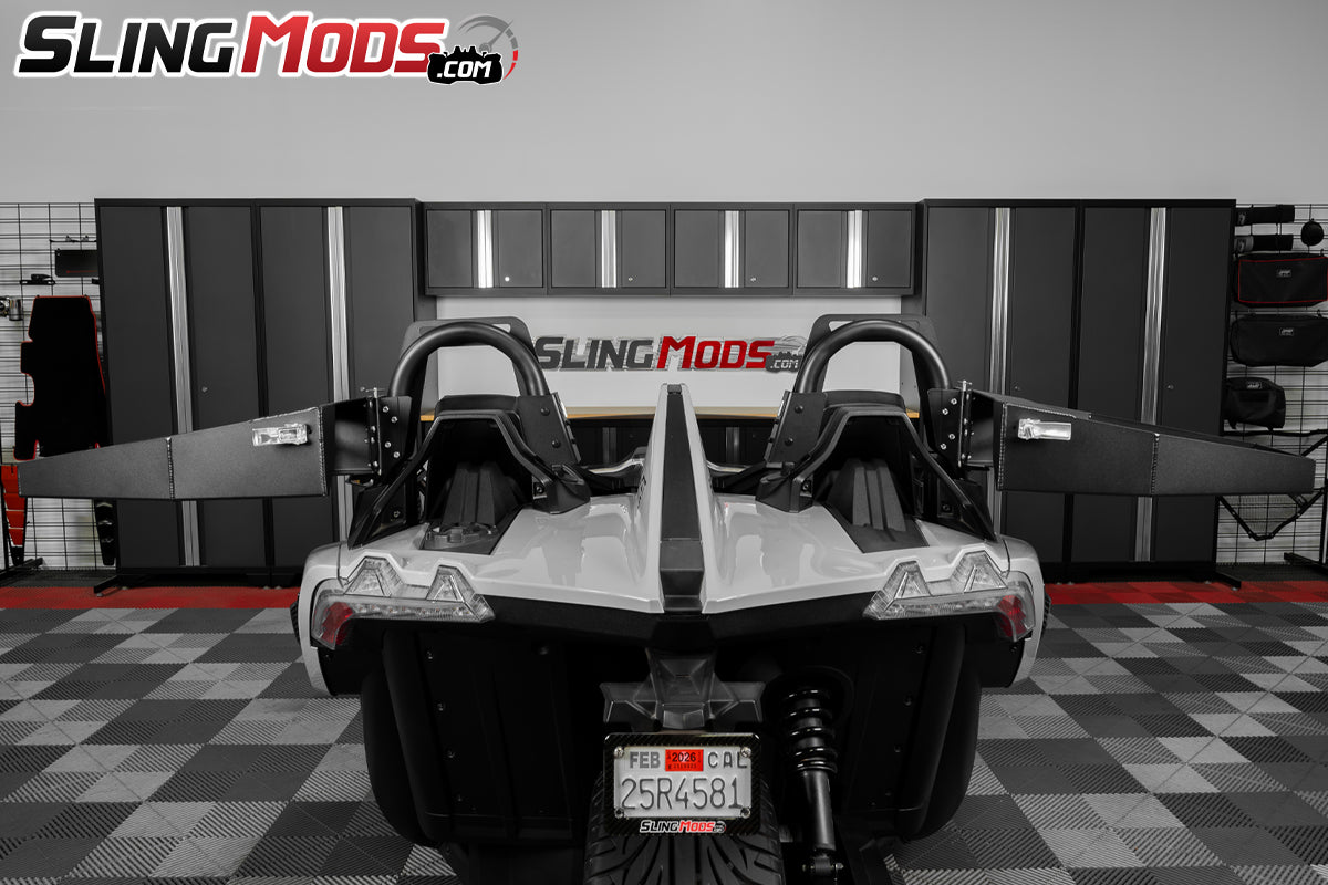 2017+ Polaris Slingshot Aluminum Luggage Racks