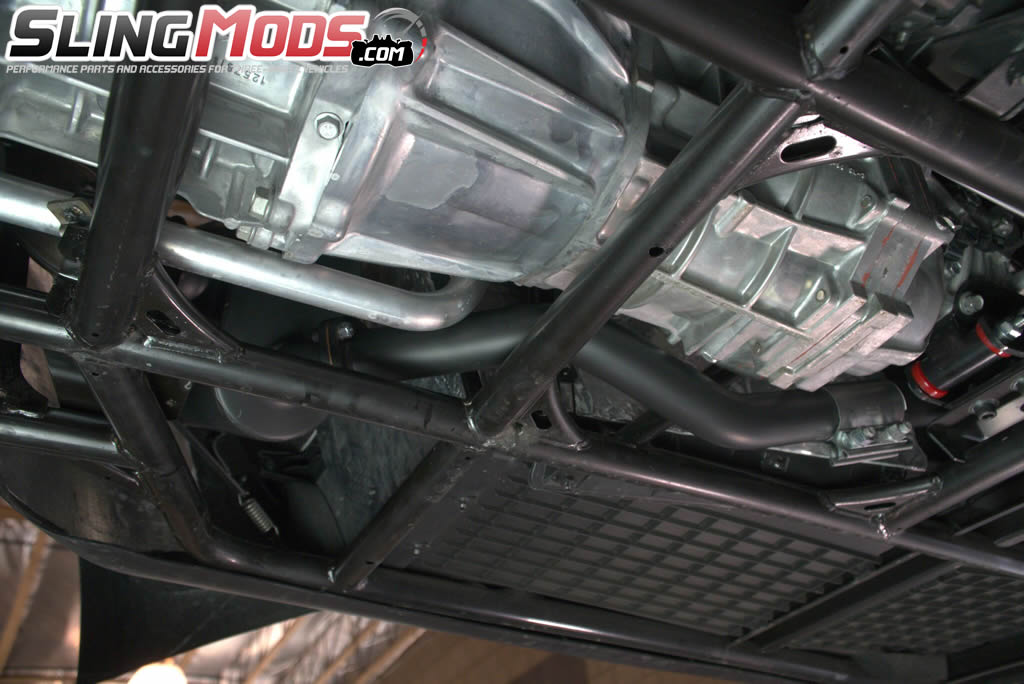 2015-2019 Polaris Slingshot Cat-Back Ceramic Coated Dual Rear Exit Touring Exhaust System