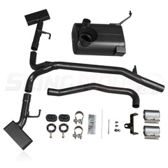 2020-2024 Polaris Slingshot Cat-Back Ceramic Coated Dual Rear Exit Touring Exhaust System