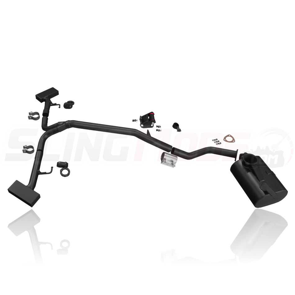 2015-2019 Polaris Slingshot Cat-Back Ceramic Coated Dual Rear Exit Touring Exhaust System