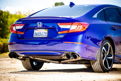 2018+ Honda Accord - 3" Front Pipe Back Exhaust w/ Coated Tips