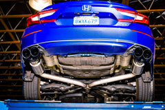 2018+ Honda Accord - 3" Front Pipe Back Exhaust w/ Coated Tips