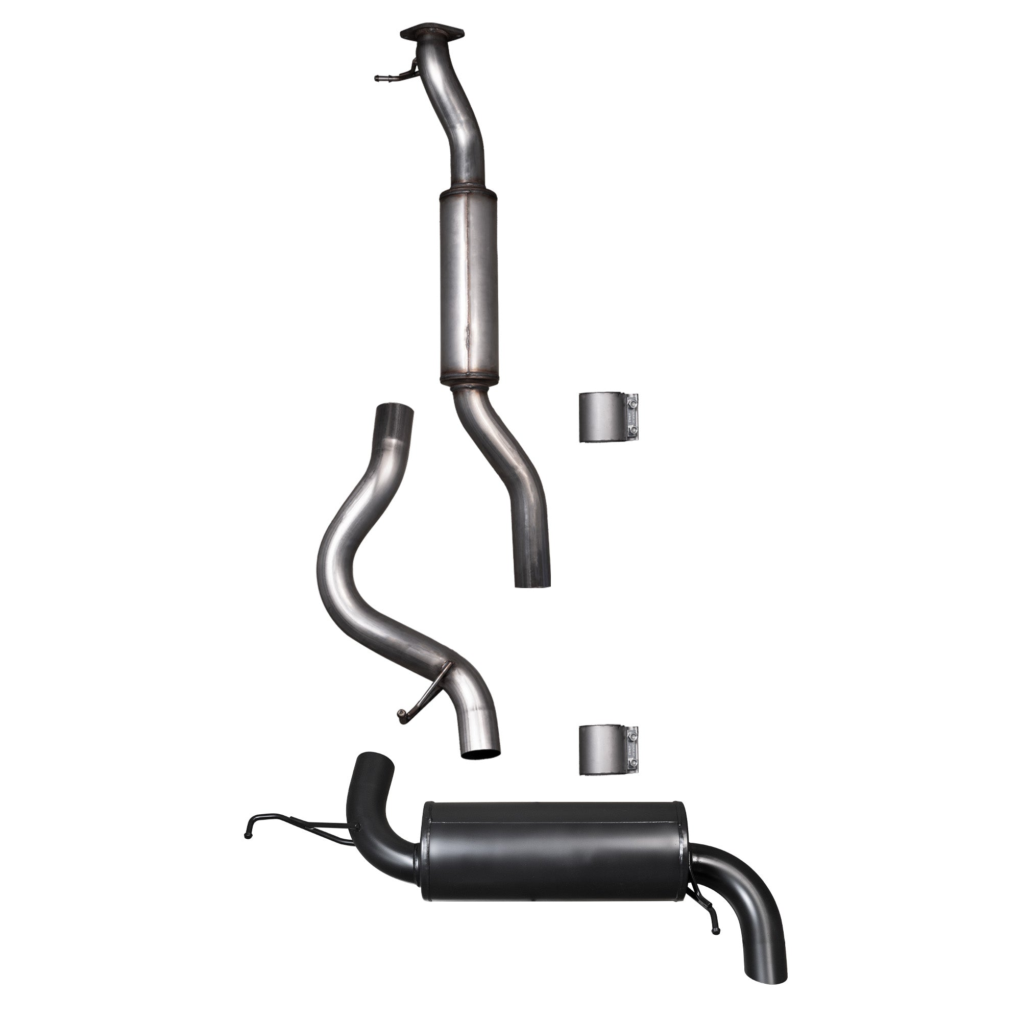 2021+ Ford Bronco V6 2.7L - Catback Exhaust System w/ Ceramic Coated Muffler