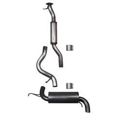 2021+ Ford Bronco V6 2.7L - Catback Exhaust System w/ Ceramic Coated Muffler