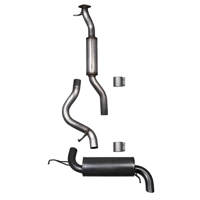 2021+ Ford Bronco V6 2.7L - Catback Exhaust System w/ Ceramic Coated Muffler