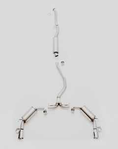 2023+ Acura Integra - Front Pipe Back Exhaust w/ Polished Tips