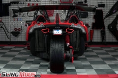 2015-2019 Polaris Slingshot Cat-Back Ceramic Coated Dual Rear Exit Sport Exhaust System