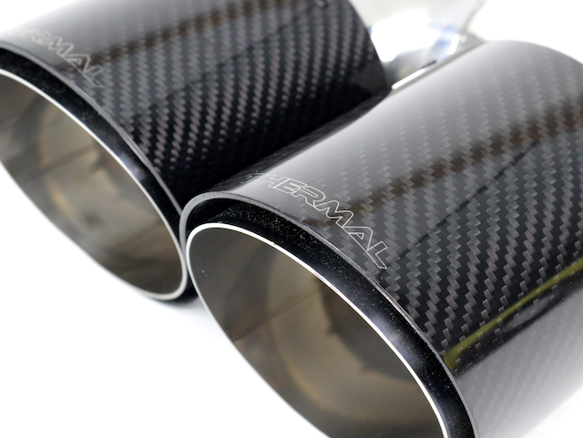 New Carbon Fiber Exhaust Tips From Thermal R&D