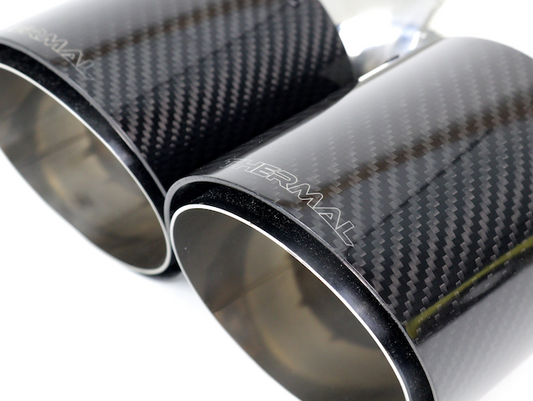New Carbon Fiber Exhaust Tips From Thermal R&D