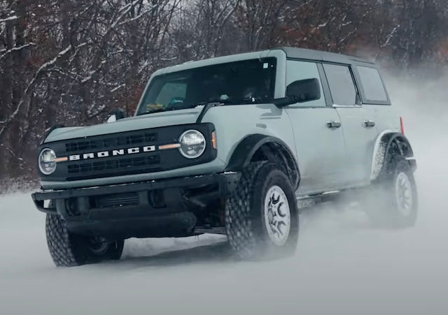Ford Bronco Snow Day