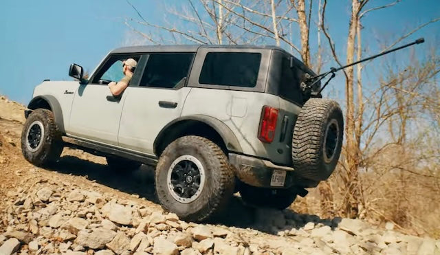 Tyler Clark Takes Bronco Thermal R&D Exhaust Off-Road