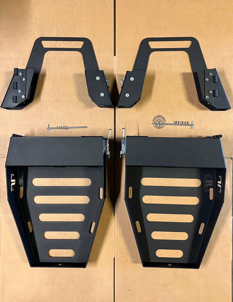 Open Box - Thermal R&D Aluminum Luggage Racks for the Polaris Slingshot (Set of 2) (2020+) Round Tubular Style