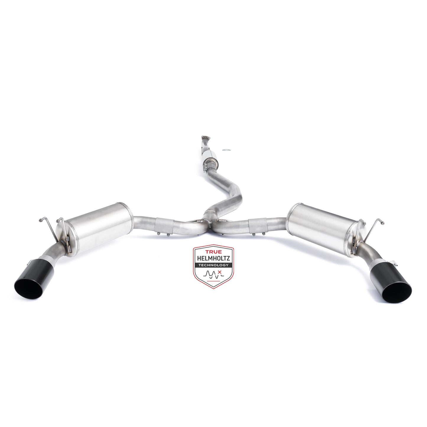 2023+ Acura Integra - Front Pipe Back Exhaust w/ Black Coated Exhaust Tips