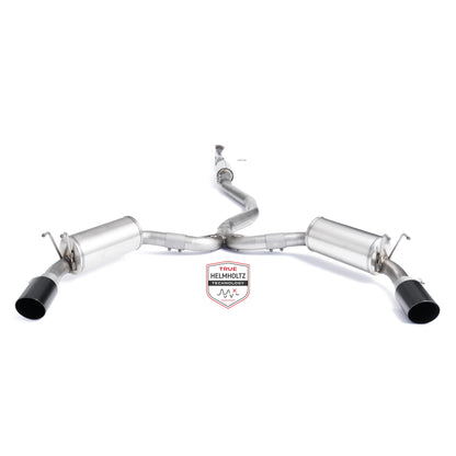 2022+ Honda Civic Si - Front Pipe Back Exhaust w/ Black Coated Tips