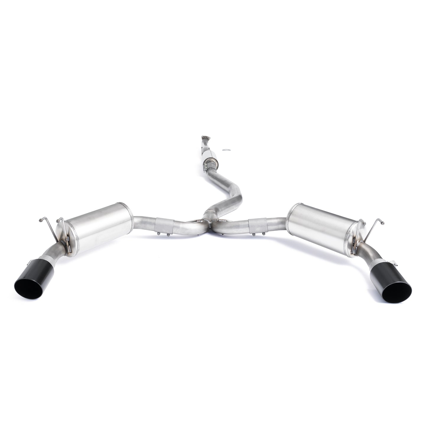 2022+ Honda Civic Si - Front Pipe Back Exhaust w/ Black Coated Tips