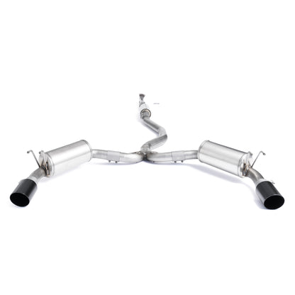 2022+ Honda Civic Si - Front Pipe Back Exhaust w/ Black Coated Tips