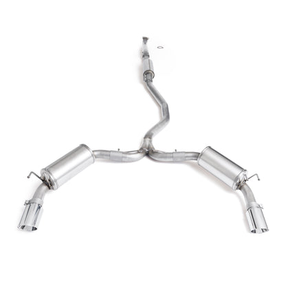 2022+ Honda Civic Si - Front Pipe Back Exhaust w/ Polished Tips