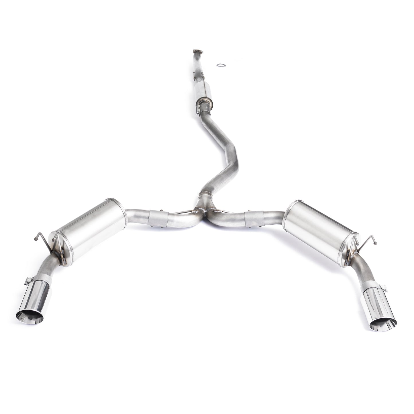 2022+ Honda Civic Si - Front Pipe Back Exhaust w/ Polished Tips