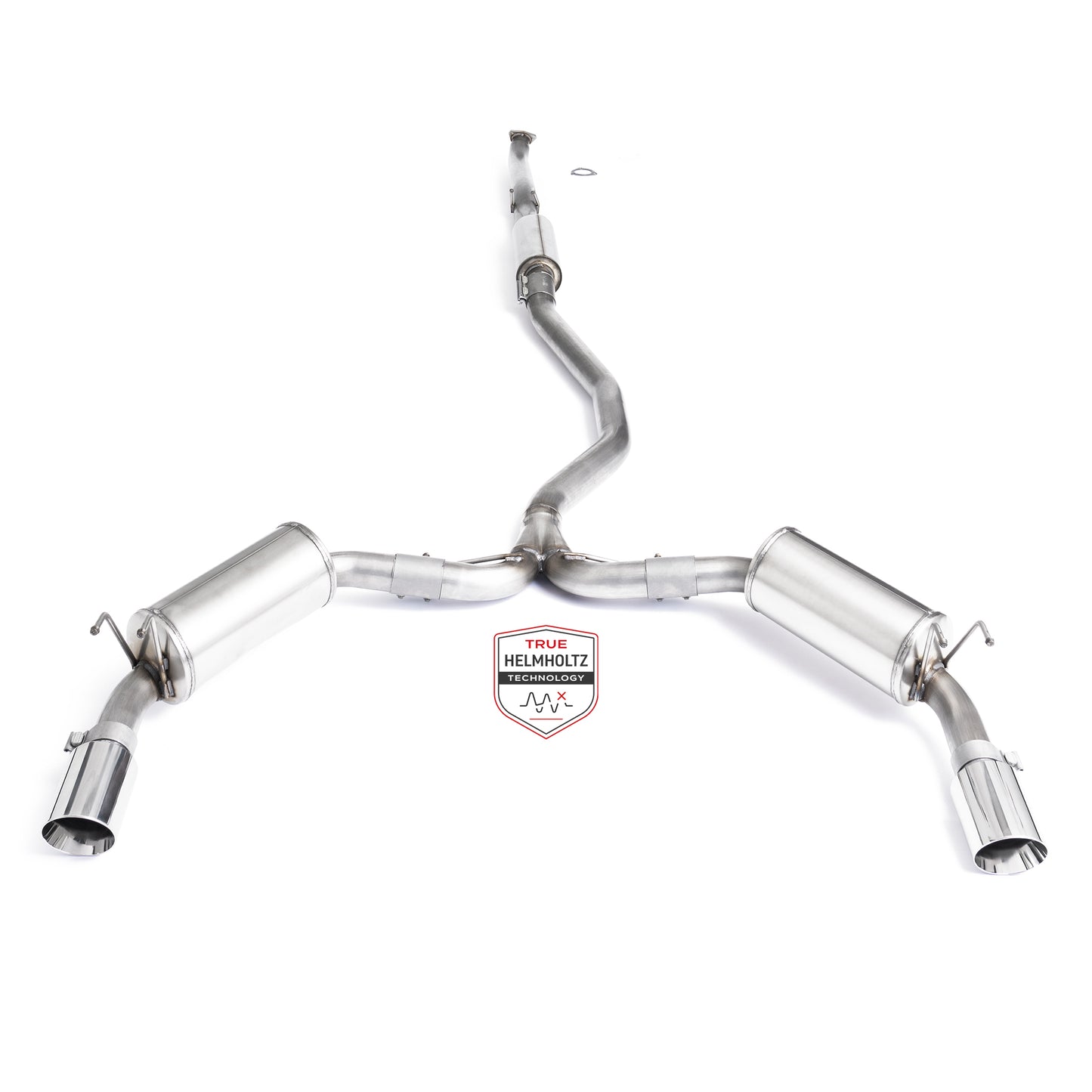 2022+ Honda Civic Si - Front Pipe Back Exhaust w/ Polished Tips