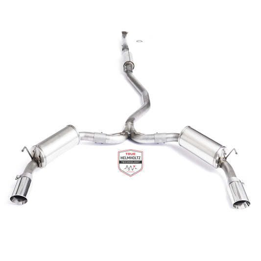 2022+ Honda Civic Si - Front Pipe Back Exhaust w/ Polished Tips