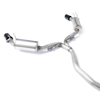 2022+ Honda Civic Si - Front Pipe Back Exhaust w/ Black Coated Tips
