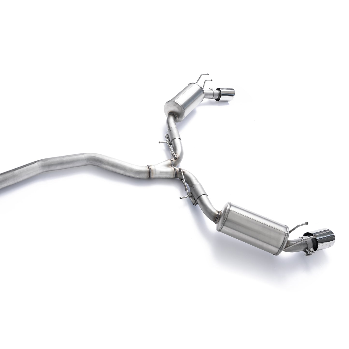 2022+ Honda Civic Si - Front Pipe Back Exhaust w/ Polished Tips