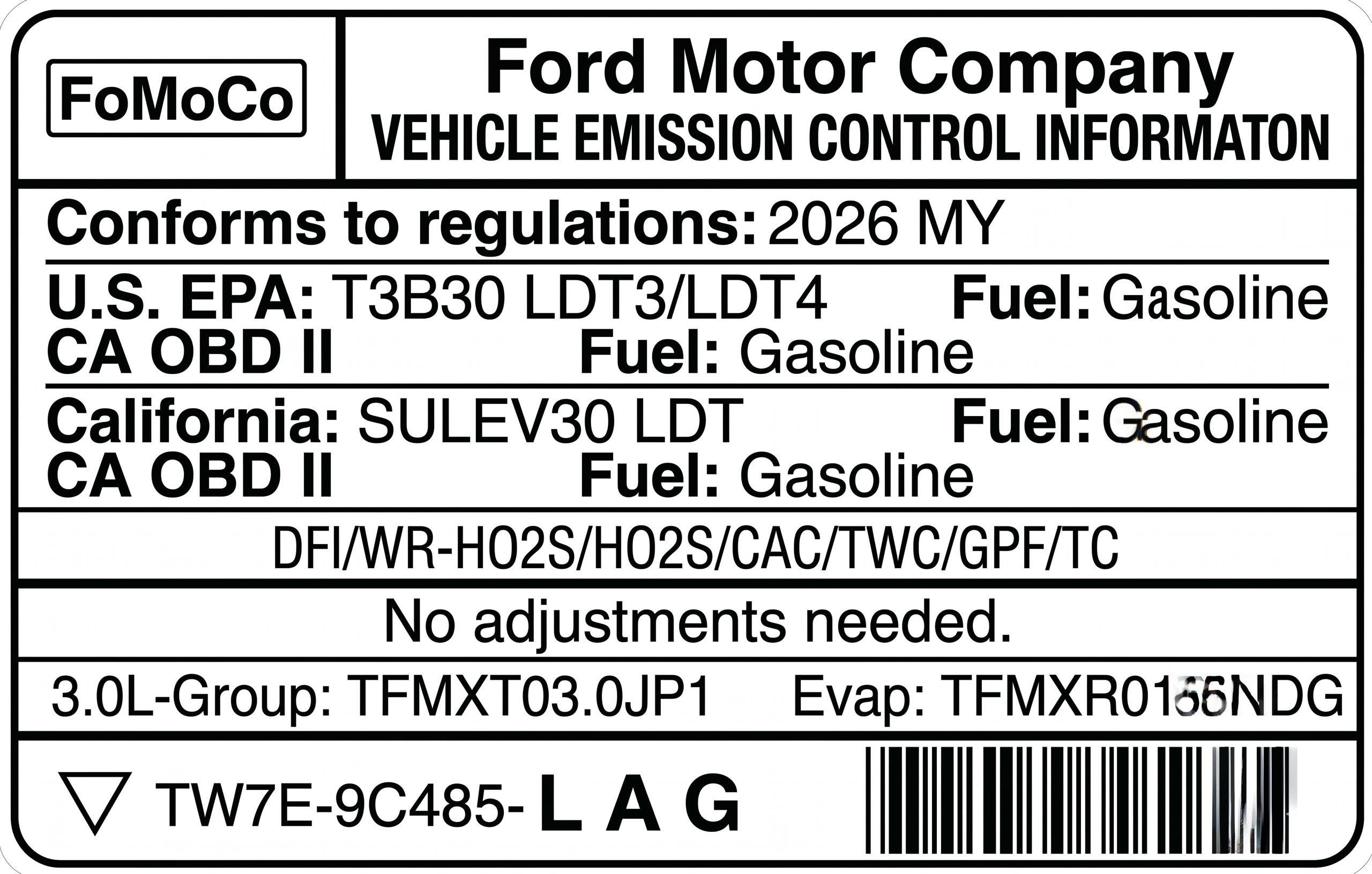 2020-2026 Explorer ST - 2.5