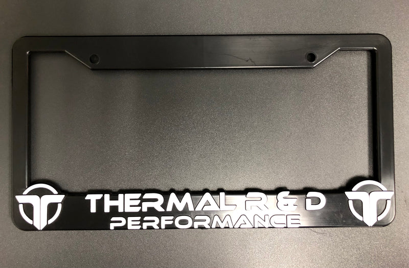 Thermal R&D License Plate Frame