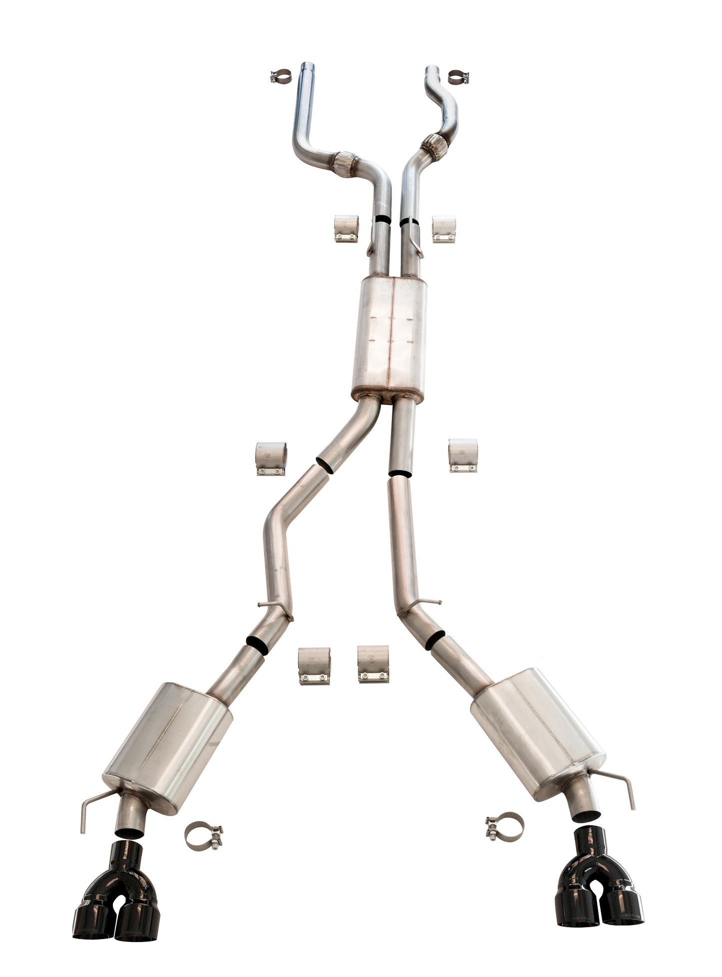 2020-2025 Ford Explorer ST - 3" Catback Exhaust w/ Coated Tips