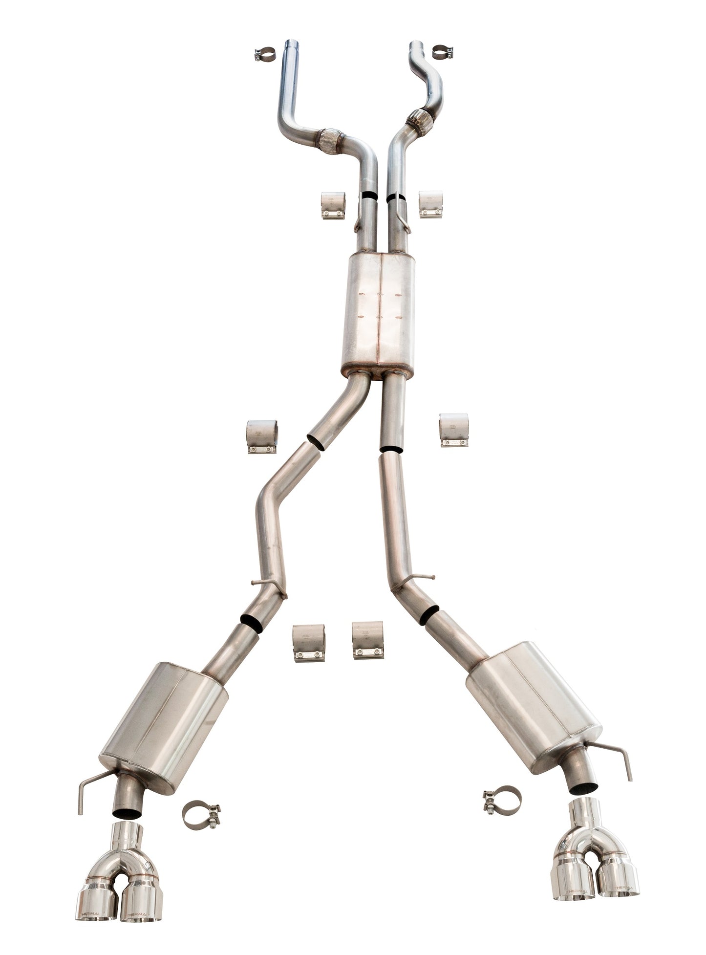 2020-2025 Ford Explorer ST - 3" Catback Exhaust w/ Polished Tips