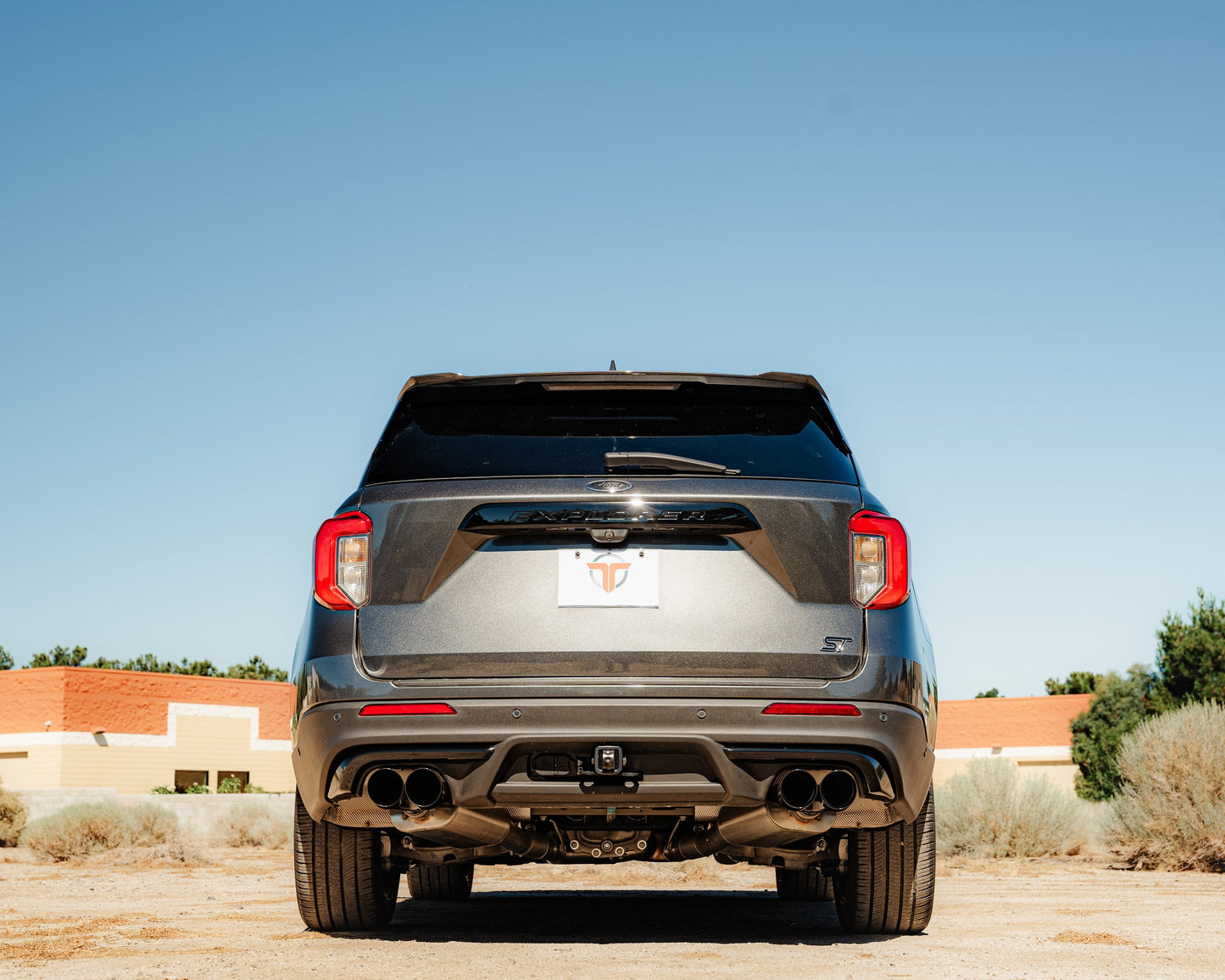 2020-2025 Ford Explorer ST - 3" Catback Exhaust w/ Carbon Fiber Tips