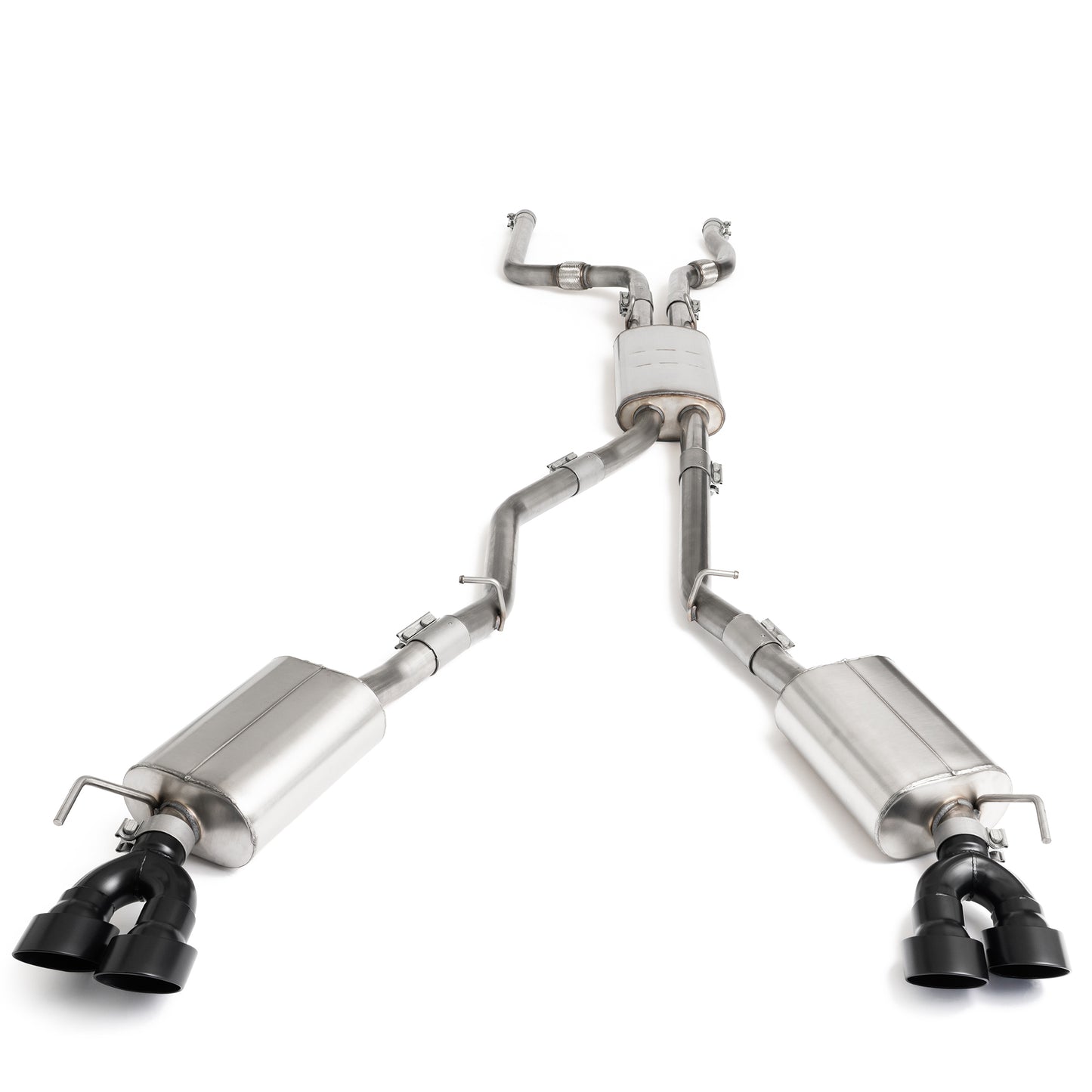 2020-2026 Ford Explorer ST - 3" Catback Exhaust w/ Coated Tips