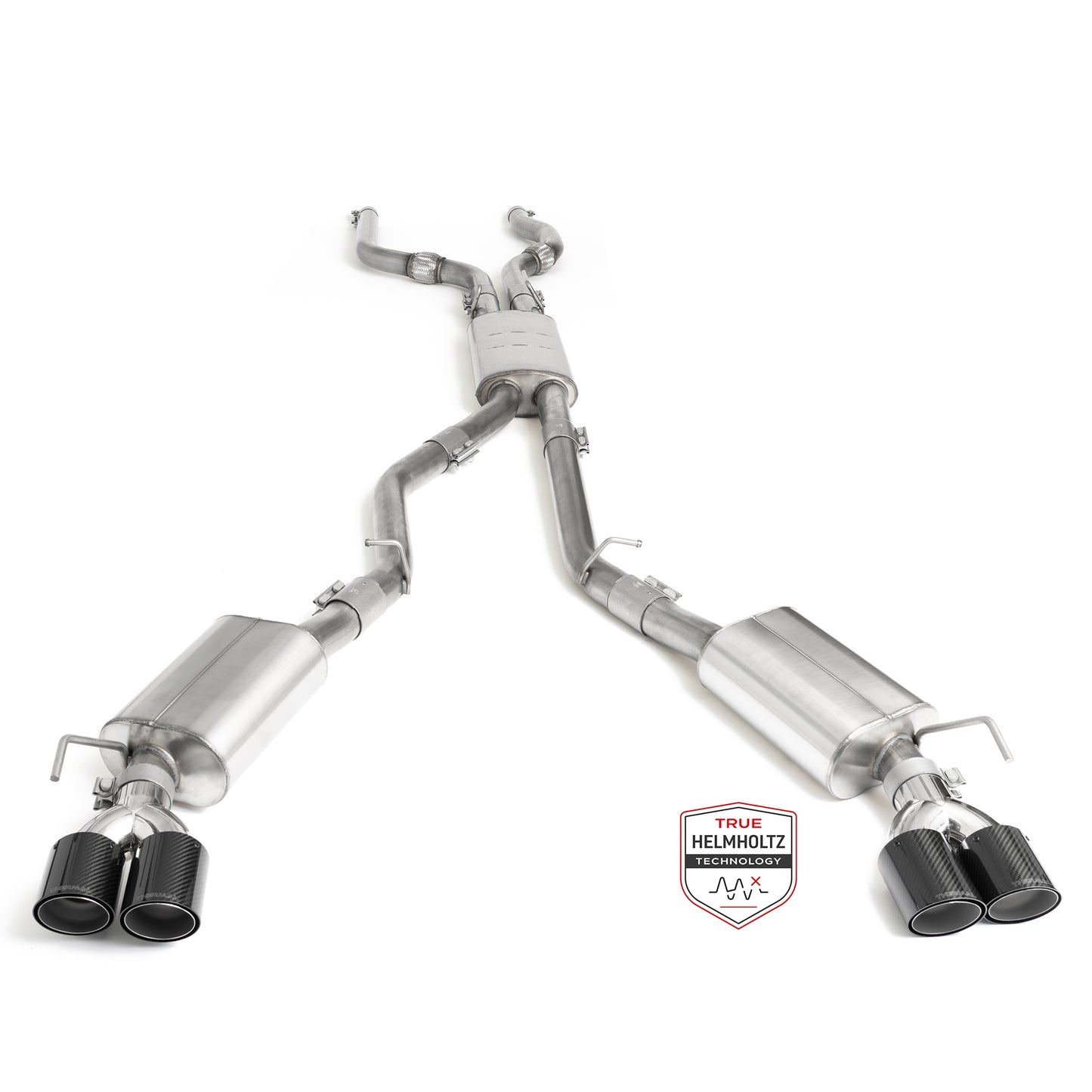 2020-2027 Ford Explorer ST - 3" Catback Exhaust w/ Carbon Fiber Tips