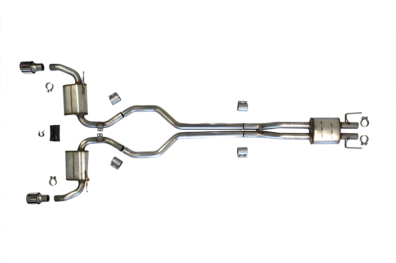 2019-2024 Ford Edge ST 2.5" Catback Exhaust System