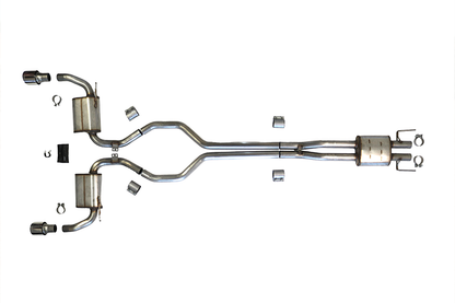 2019-2024 Ford Edge ST 2.5" Catback Exhaust System