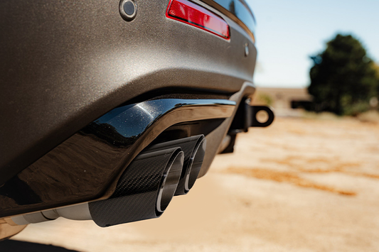 2020-2025 Ford Explorer ST - 3" Catback Exhaust w/ Carbon Fiber Tips