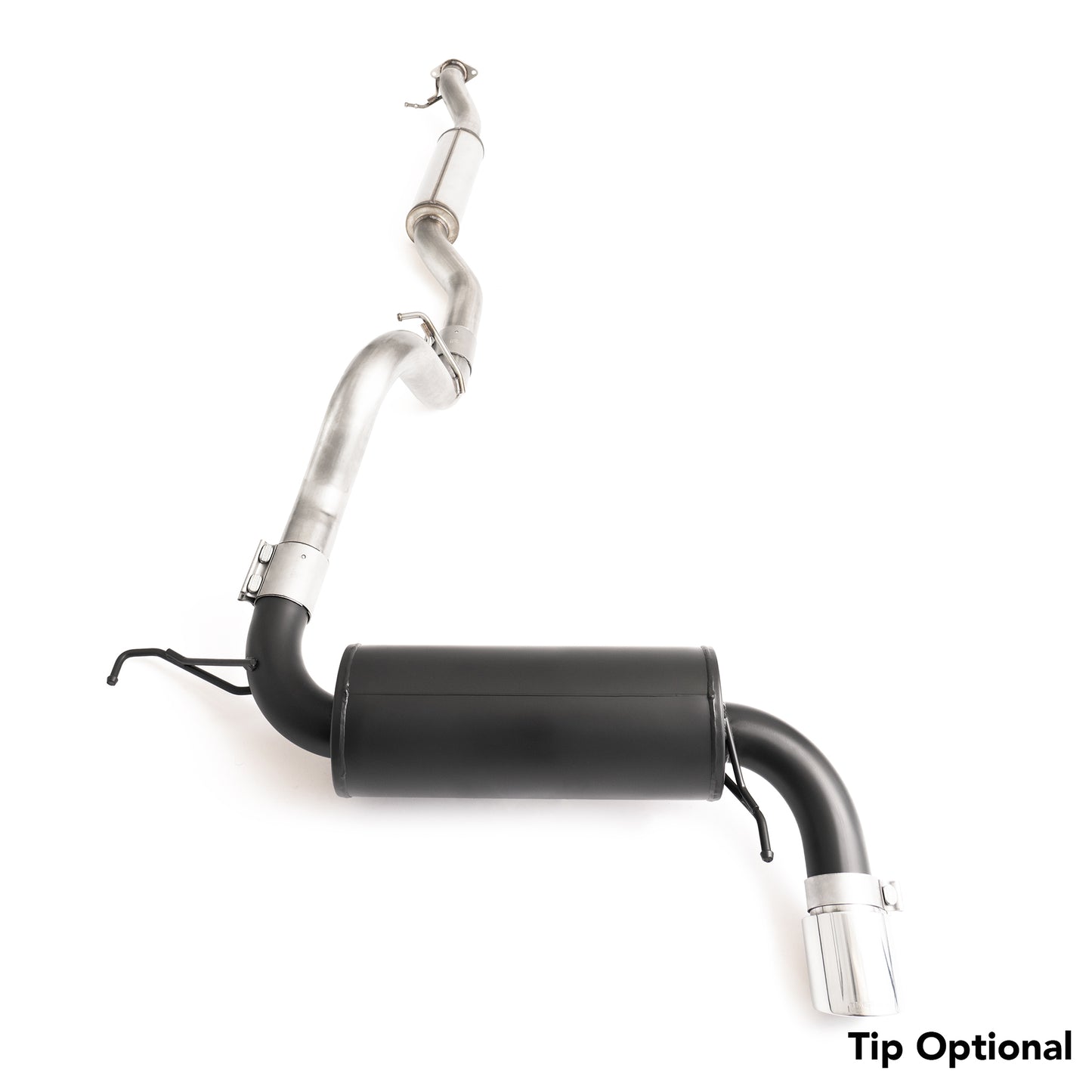 2021+ Ford Bronco 2.7L EcoBoost Catback Exhaust w/ High-Temperature Black Ceramic Coated Muffler