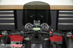 Billet Aluminum Adapter Plate for the Madstad Windshield & SSV Works Audio System for the Can-Am Ryker