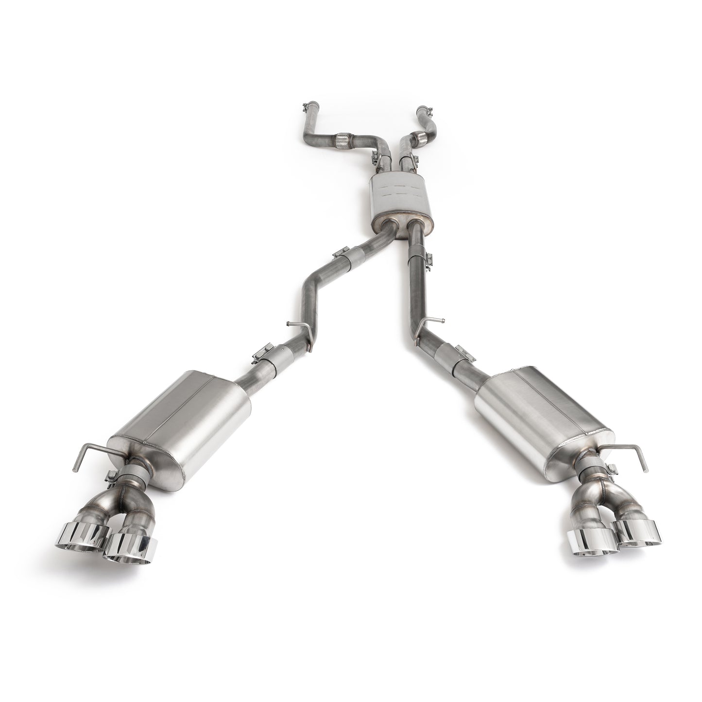 2020-2026 Explorer ST - 2.5" Catback Exhaust w/ Polished Tips