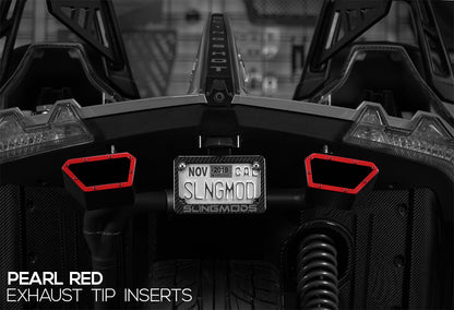 Polaris Slingshot Colored Sport Exhaust Tip Inserts