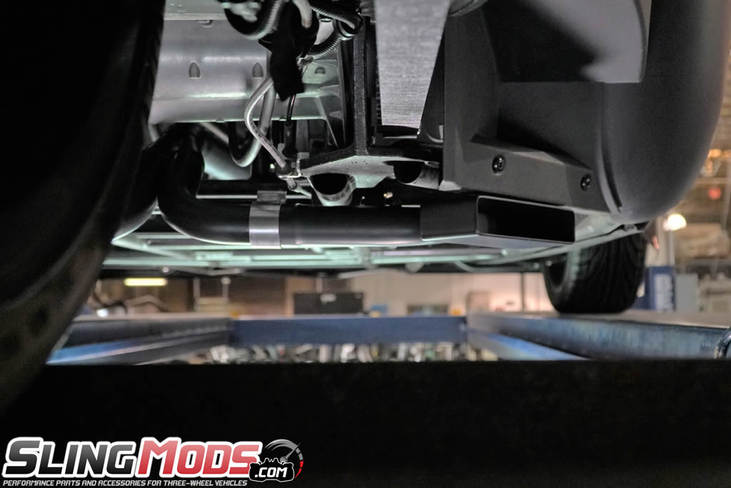 2015-2019 Polaris Slingshot Cat-Back Ceramic Coated Dual Rear Exit Touring Exhaust System