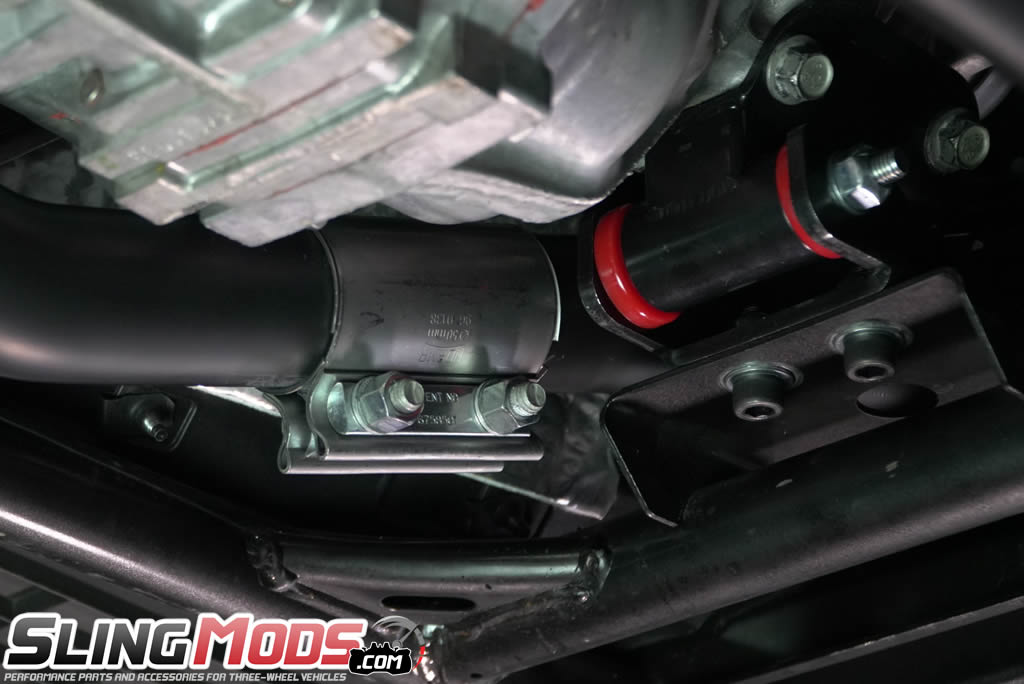 2015-2019 Polaris Slingshot Cat-Back Ceramic Coated Dual Rear Exit Touring Exhaust System