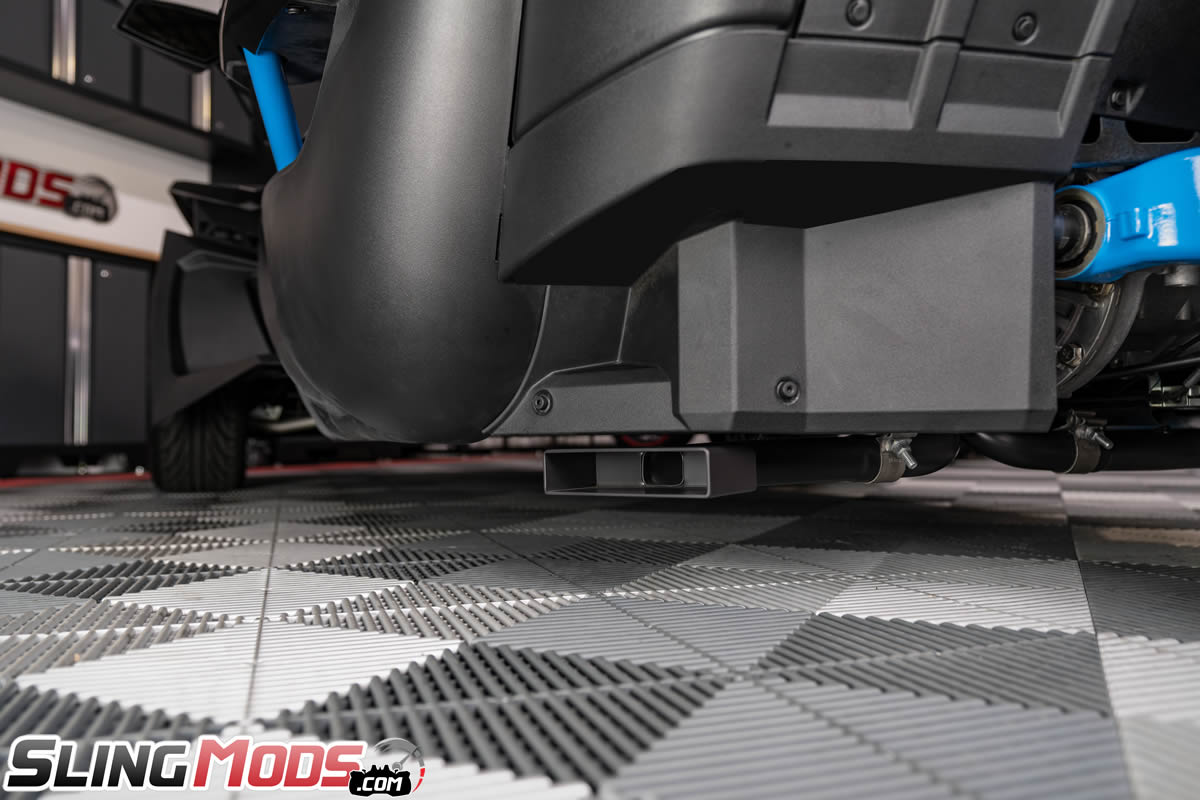 2020-2024 Polaris Slingshot Cat-Back Ceramic Coated Dual Rear Exit Touring Exhaust System