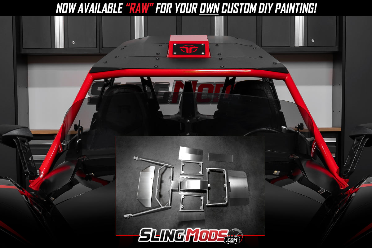 Polaris Slingshot Raptor Roof Top System + Motorized Wing Conversion Kit