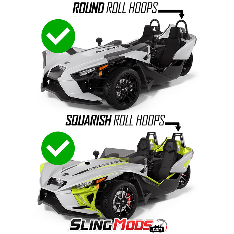 Thermal R&D Aluminum Luggage Racks for the Polaris Slingshot (Set of 2) (2017+)