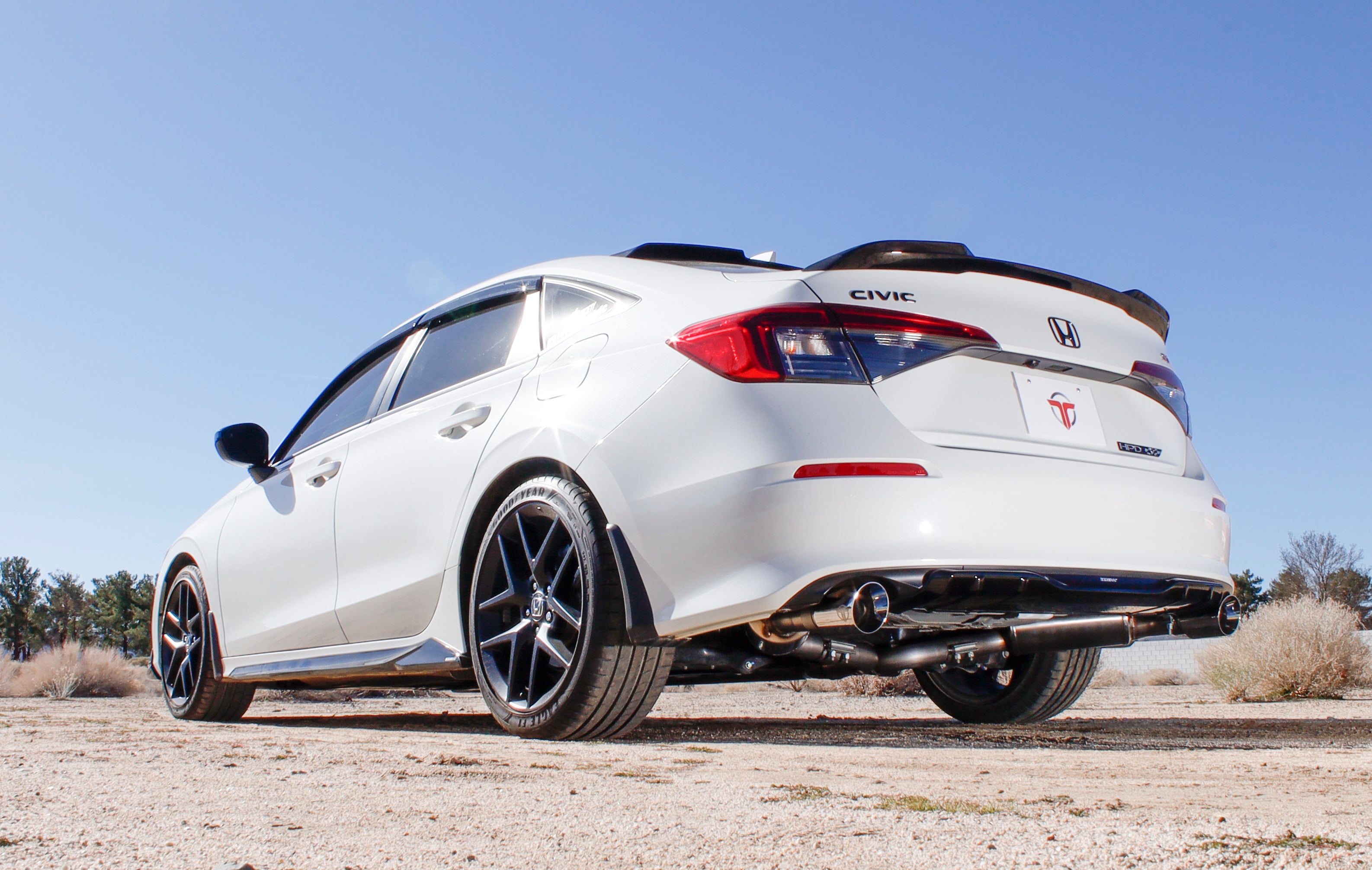 Honda Civic Si (2022+) Front Pipe Back Exhaust With Polished Tips